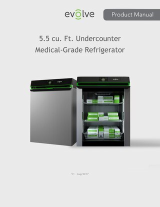 Medical-Grade Undercounter Refrigerator Manual