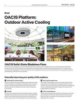 OACIS Sales Brief
