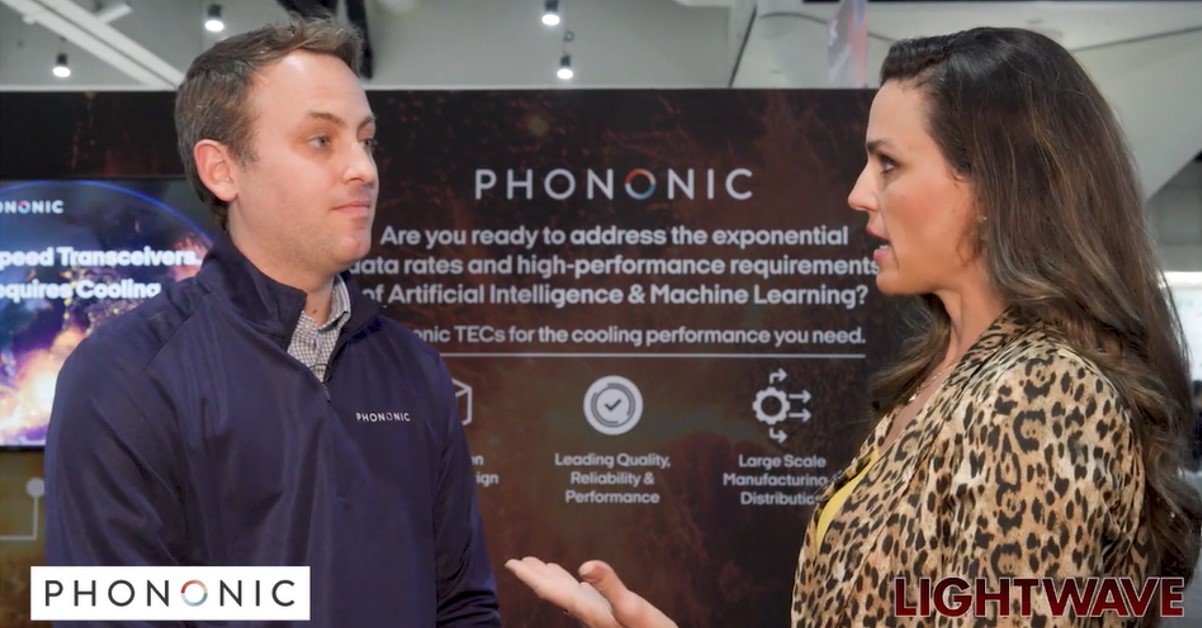 Lightwave Exclusive: Interview with Phononic at OFC 2024
